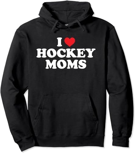 Hockey Sweater Maves Apparel Proud Hockey Mom Hoodie White