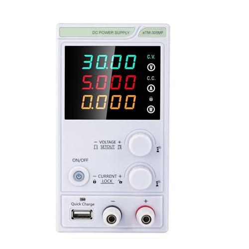 Alimentation stabilisée CC 30V 10A pour éviter les surtensions de labo