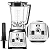 AMZCHEF Blender Smoothie Maker - 2000W Commercial Blender with 2L BPA Free Container - 25000RPM High Speed blender with 8 Speeds Control for kitchen - 4 Presets for Ice/Juice/Smoothie/Nuts