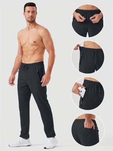 Image of TOPLOT Men's Track Pant| Crafted with Lightweight and Breathable Fabric for All-Day Wear | Elastic Waistband with Adjustable Drawstring for a Snug and Custom Fit | Gym, Sports & Daily Use (5217)