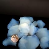 160ml Aerogel Blocks Airgel Granules Aerogel Particle (Frozen Smoke Blue Smoke) The lightest Solid in The World NASA Insulation Material 20-50mm