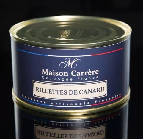 Maison Carrère - DUCK RILLETTES - 2 x 6.70 oz / 190 gr - tin