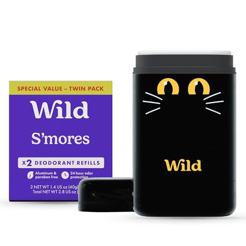 Wild Refillable Deodorant Starter Kit - Limited Edition Cat Eyes