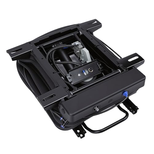 ZDAGELD Air Ride Seat Suspension Base, Heavy Duty Height Adjustable Pneumatic Seat with Shock Absorption System for RVs Trucks, Easily Upgrade Your for a More Comfortable Exp