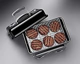 Weber Go-Anywhere Charcoal BBQ/Portable Grill with Folding Legs, Compact Design for Camping & Picnics, Durable Enamel, Precise Airflow Control, 42 x 26 cm Cooking Area, Black - Image 15