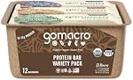 GoMacro Macrobar Organic Barres de protéines véganes - Boîte de protéines de variété (65-68g Les barres, 12 Compte)