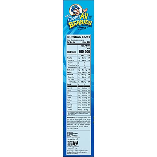 Image of Quaker Cap'n Crunch Cereal, Oops All Berries, 13.8 Oz