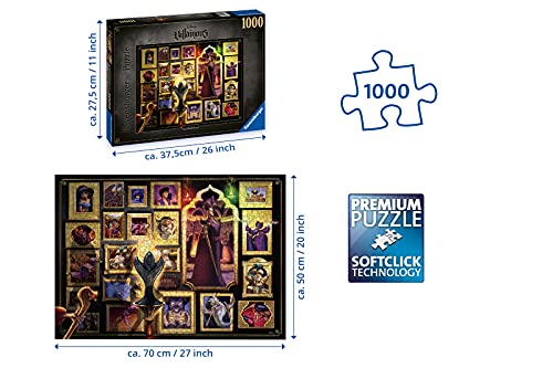 Ravensburger Puzzle 15023 - Villainous Jafar - 1000 Teile Puzzle für Erwachsene und Kinder ab 14 Jahren, Disney Puzzle… – Bild 4