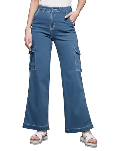 Image of Miss Chase Women's Wide Leg Jeans