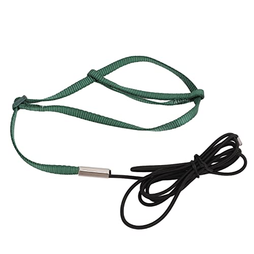 Arnés de arneses de pájaros Ajustables de Gavigain, Nylon Suave, Hebilla de Metal, Ajuste cómodo, diseño de Vuelo Seguro, para cacatúas, Loros, tortolitos (Metro)