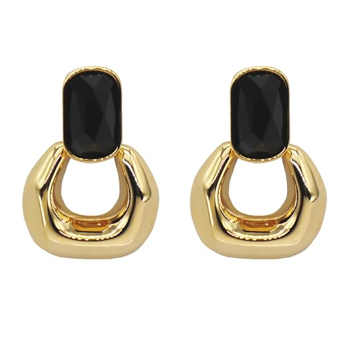 Dangle Drop Earrings for Women Cute Gold Geometric Statement Jewelry