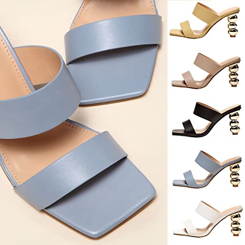 Consejos y comparativas para Comprar Sandalias tacón doradas los mejores 5. 23 Imagen adicional