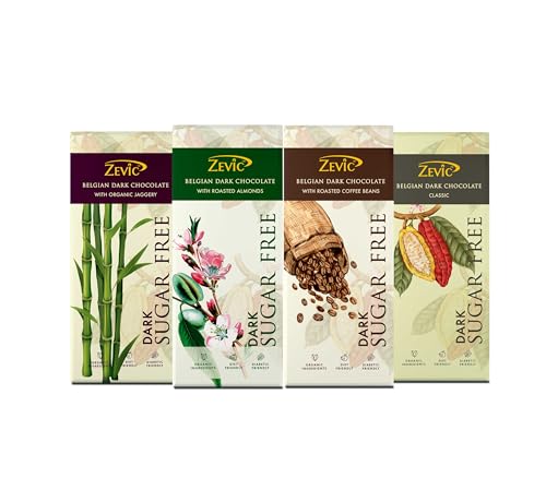 ZEVIC Store ZEVIC Sugar Free Dark Pack of 4 · 40 g (160 g total) - Image 2