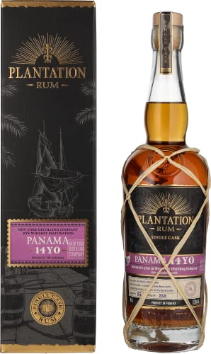 Plantation Rum PANAMA 14 Years Old Rye Whiskey Maturation Edition 2021 51,8% Vol. 0,7l in Geschenkbox