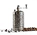 Turkish Grinder, Spice Grinder, Pepper Grinder, Pepper Mill 3.0'' (Dark Silver)