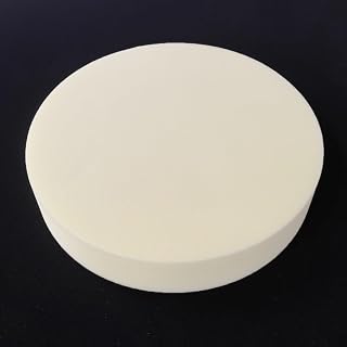 High Density Foam Round Cushion Insert Upholstery Foam Sheet for Bar Stool,Booster Chair,12"/16"/20"/24" Round Replacement Memory Foam,Cut to Any Size (2" Thick - 12"x12")