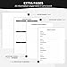 Taja Address Book with Alphabetical Tabs,Hardcover Address Book Large Print for Record Contacts, Small Address Book to Store All Your Important Informations in One Place - Black