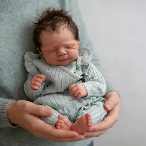 Anano Muñeca Reborn Bebé de 18 Pulgadas Realista miniatura 4