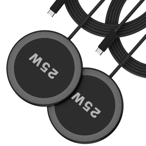 Image of 25W Magnetic Portable Fast Wireless Charging Pad for Apple iPhone Series