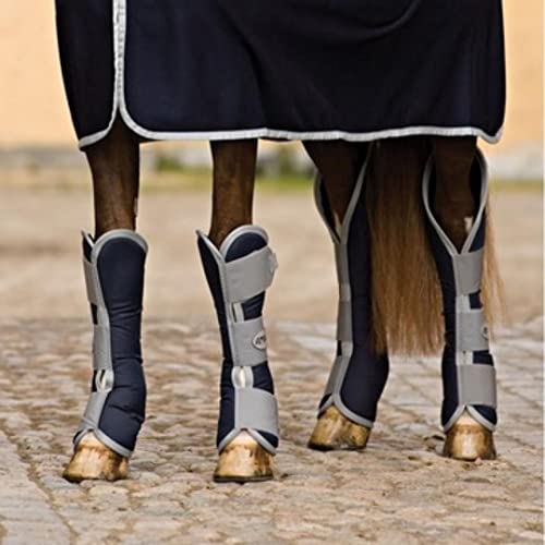 Horseware Amigo Travel Boots - Atlantic Blue/Atlantic Blue&Ivory, Groesse:Pony (S) Cover