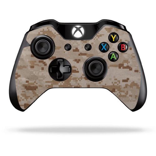 MightySkins Skin Compatible with Microsoft Xbox One or One S Controller - Desert Camo | Protective, Durable, and Unique Vinyl wrap Cover | Easy to Apply, Remove, and Change Styles | Made in The USA