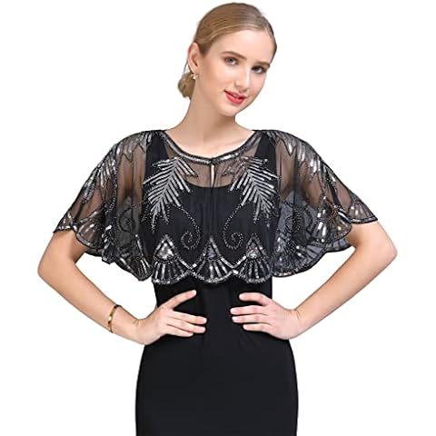 Châle GIBZ Femme Étole Argent Cover