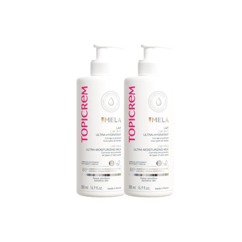 Topicrem Mela lait unifiant ultra-hydratant 2x500ml