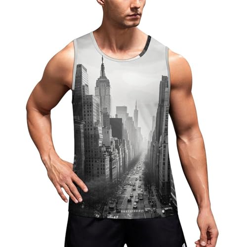T-shirt d'entraînement respirant et débardeur New York homme