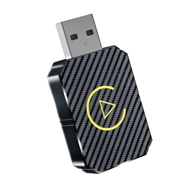 ACRSYNC CarPlay bezprzewodowy adapter 2 w 1 - Z systemem Android Auto & CarPlay | Bezprzewodowy dongle z Bluetooth 5.0 i WiFi | Automatyczne łączenie, kompaktowy Plug & Play