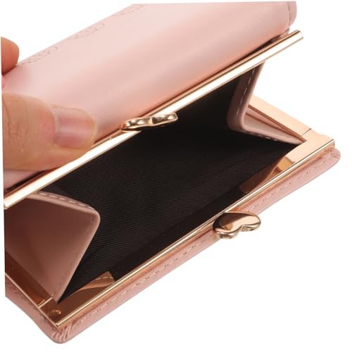 Compact Small Women Wallet PU Cute Card Purse with Multiple Slots Lightweight Coin Pocket Clutch for Outdoor Shopping and Travel4