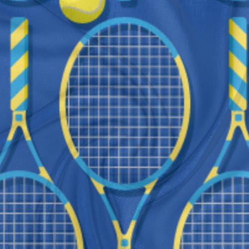 Tennis Balls Sport Square Silk Scarf for Women Fashion Printed Satin Neck Silk Satin Bandana Lightweight Neckerchief Hair Wrap Scarves 23.6" x 23.6"3