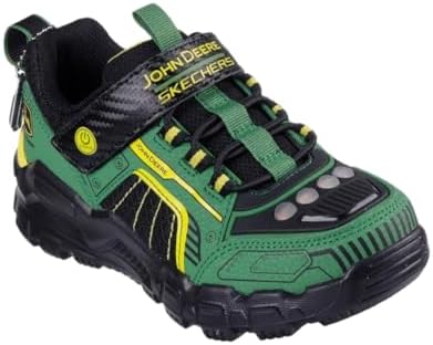Skechers Boy's Adventure Track - Rugged-Brights Sneaker, Green/Black, US 3