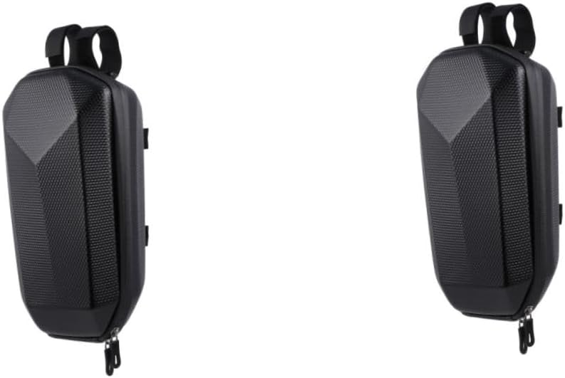 Mipcase 2pcs Electric Scooter Handlebar Bag Eva Storage Pouch for Bikes and Scooters Front Bag for Phone and Accessories Easy Installation for Outdoor Adventures