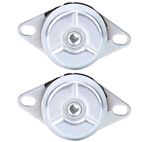 2Pcs Amortisseur FRH Tampon en Caoutchouc en Forme de Cloche pour Générateur de Voiture Filetage M10 Haute Capacité de Charge Absorption des Chocs pour Moteurs et Moteurs