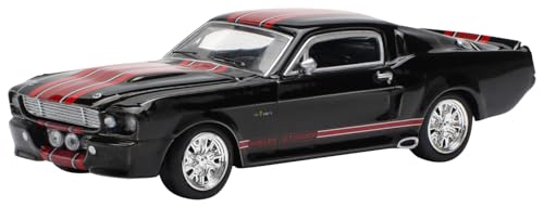 POP Race PR640218 Shelby Mustang GT500 1/64 Dark Chrome