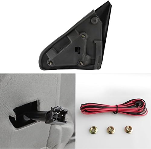 AKKON - For [2009 Style] 2002-2008 Dodge Ram 1500/2003-2009 2500 3500 Manual Tow Mirrors w/Turn Signal Left+Right Pair
