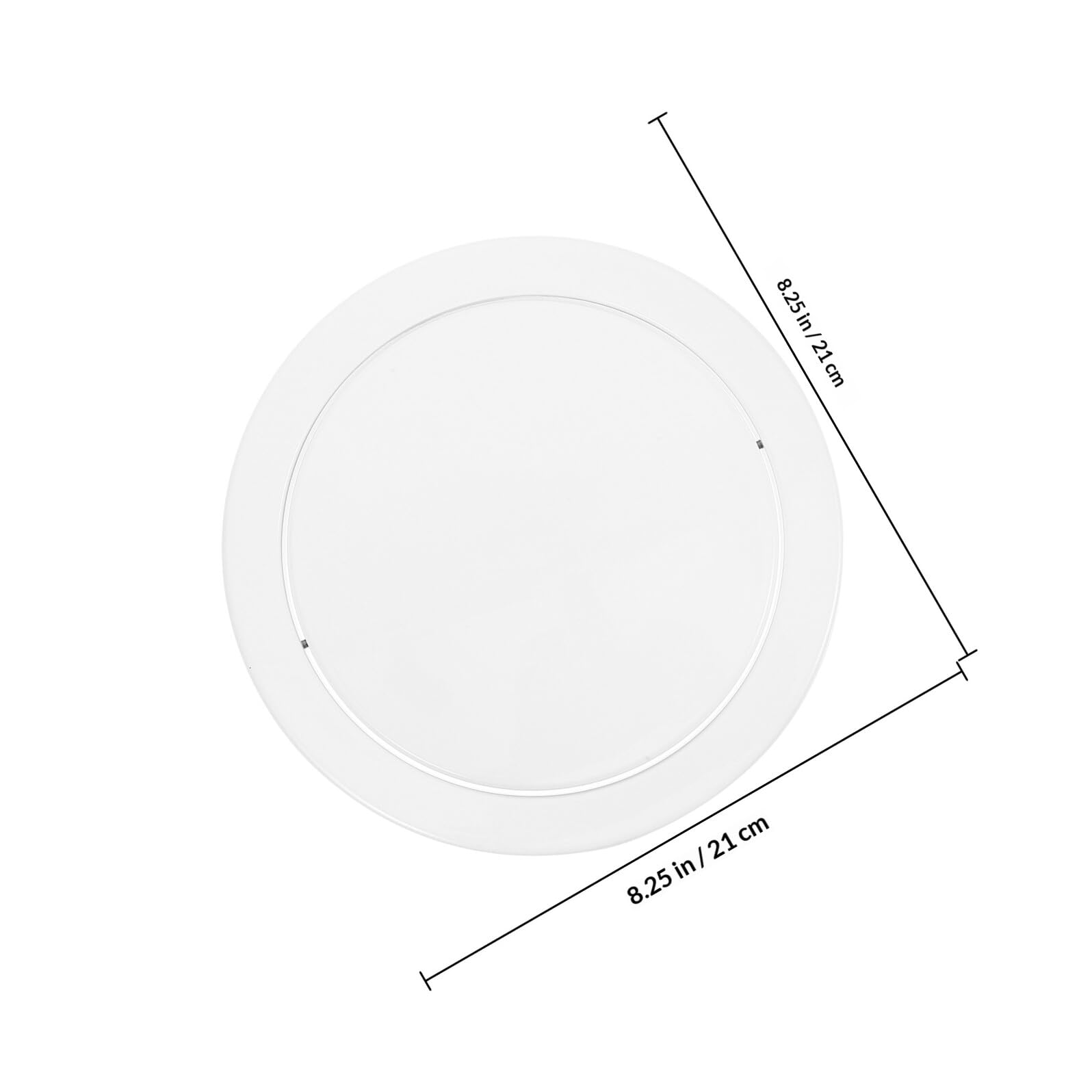 Zerodeko Tapa de Basura de Encimera Empotrada de Acero Inoxidable 403 para Cocina y Baño Apertura de 18-19 Cm y Diseño Elegante y Duradero