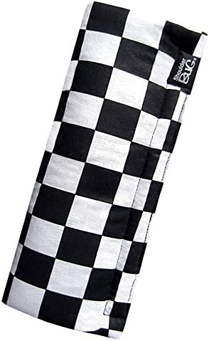 Seat Belt Shoulder Pad Checkered Flag