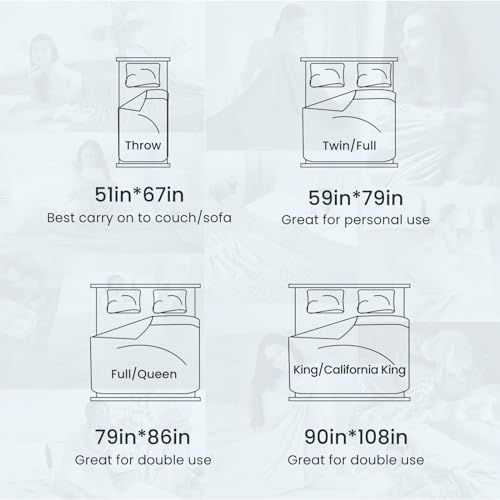Image of Elegear Arc-Chill 3.0 Cooling Blankets for Hot Sleepers, Queen Size, Pink