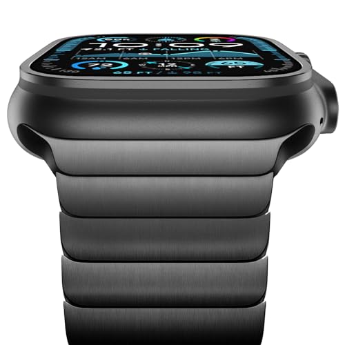 NewWays Metal Band Compatible with Apple Watch Ultra 2 Band 49mm Series...