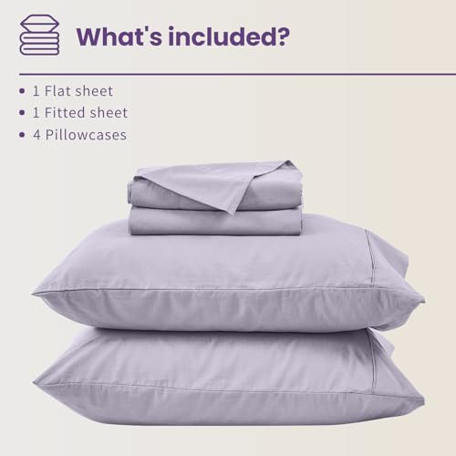 Image of Bedlifes 100% French Linen King Bedding Set - 18-24 inch Extra Deep, 6-Piece | Soft & Durable, Breathable & Cooling, Flax Linen Sheet, OEKO-TEX Certified, Moisture Wicking, Easy Care, Machine Washable