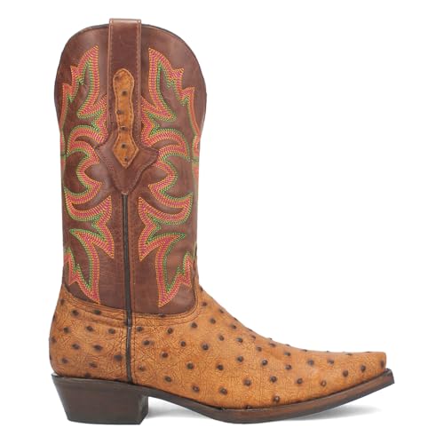 Dingo Boots Men's Outlaw Western Boot, Tan, 12 X-Wide