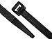 Secure 8 Inch UV Black 120 lb Heavy Duty Nylon Cable Tie - 100 Pack