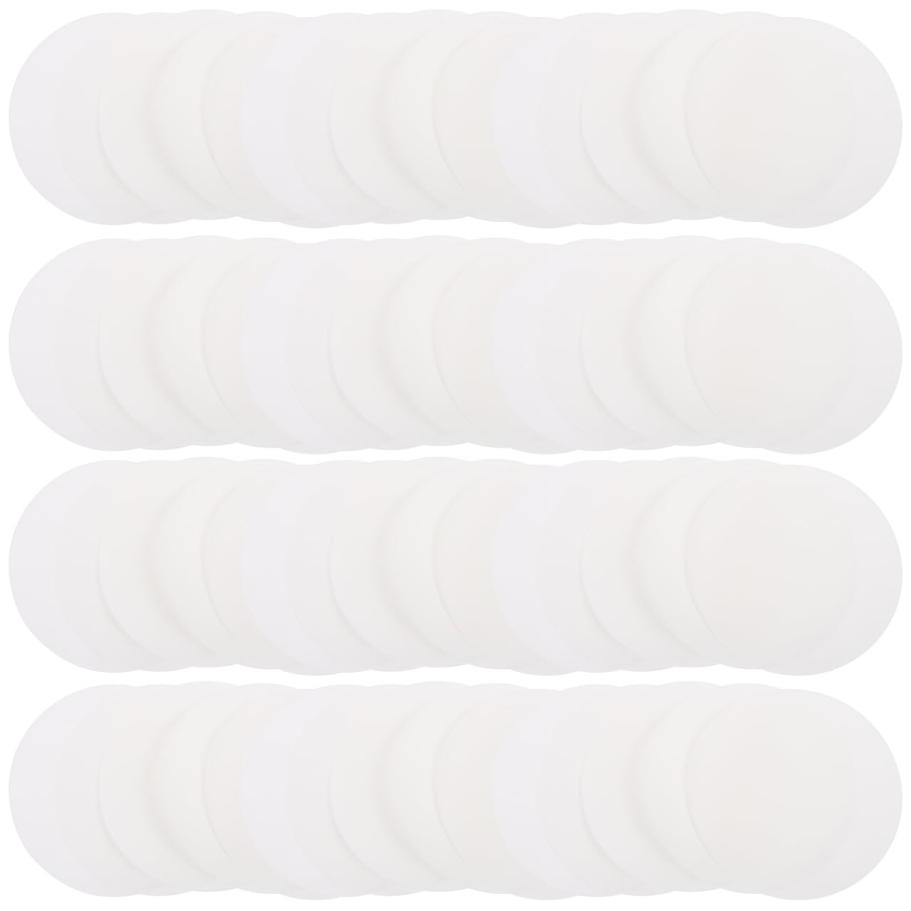 Hemobllo Qualitatives Filterpapier Rund Ø 2.76 Zoll 100 Stück Mittlere Fließgeschwindigkeit Weiß Laborfilter Für Chemische Experimente Und Allgemeine Anwendungen