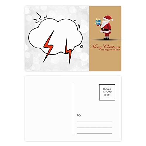 Cartes de Noël nuage de météo en lot de 20 pour envoyer de la douceur