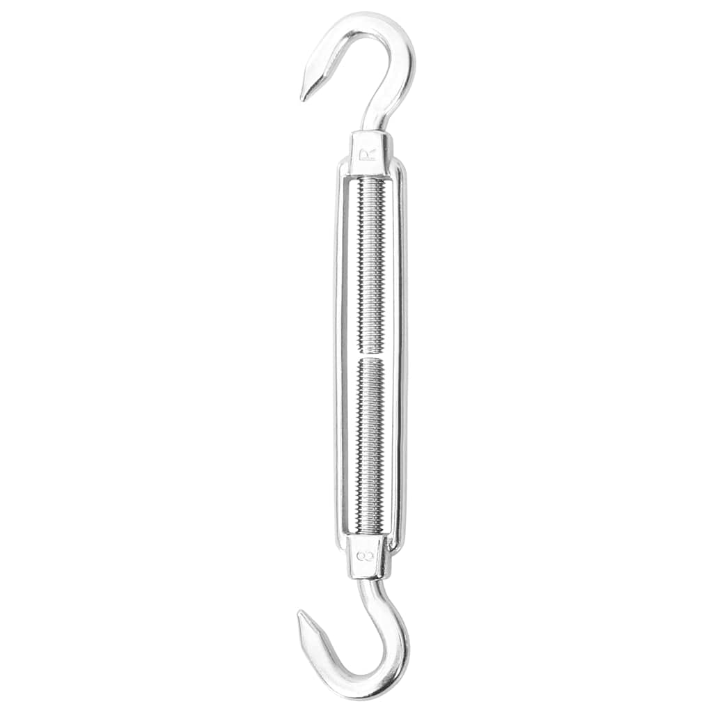 SKM 9 Piece Sunshade Sail Accessory Set Stainless Steel (Weight-1KG)-0246