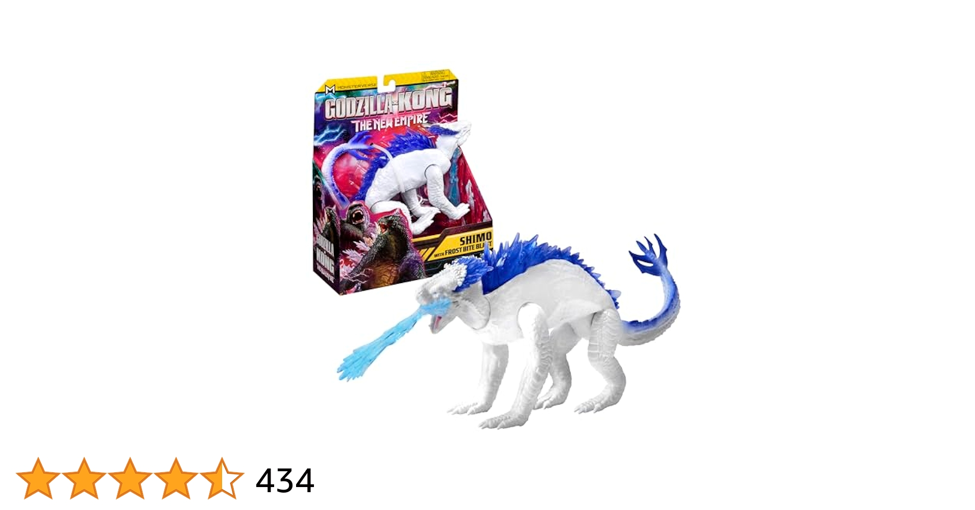 SHIMOFROMGODZILLA × KONG: THE NEW EMPIRE Amazon.com: MonsterVerse - Godzilla x Kong, Articulated