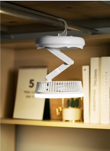 Ventilateur de bureau pliable silencieux à 3 vitesses