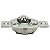 Rok Hardware 25 Pack Grass TEC 864 108 Degree 1/4" Overlay 3 Level Soft Close Screw On Compact Cabinet Hinge 04429A-15 3-Way Adjustment 45mm Screw Hole Pattern