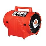 Air Systems International 974 cfm 1/3 hp 115 VAC 60 Hz Polyethylene Contractor...
